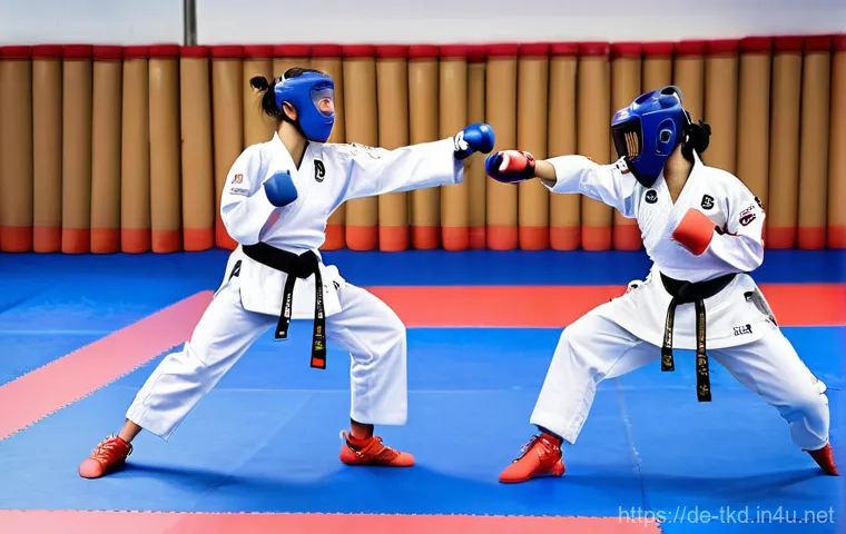 태권도 훈련 중 흔한 부상 - **Prompt: Post-Training Satisfaction and Discipline**
    "A male Taekwondo practitioner, around 25-...
